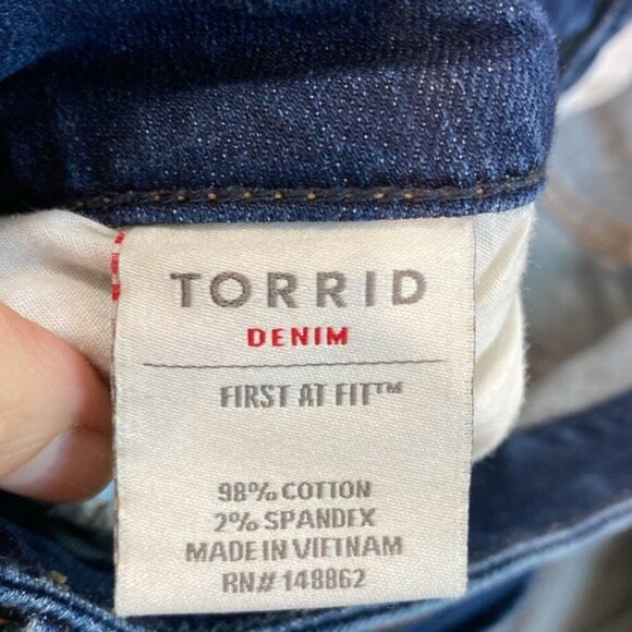 Torrid Jeans boyfriend Jeans Size 20 - Picture 14 of 15